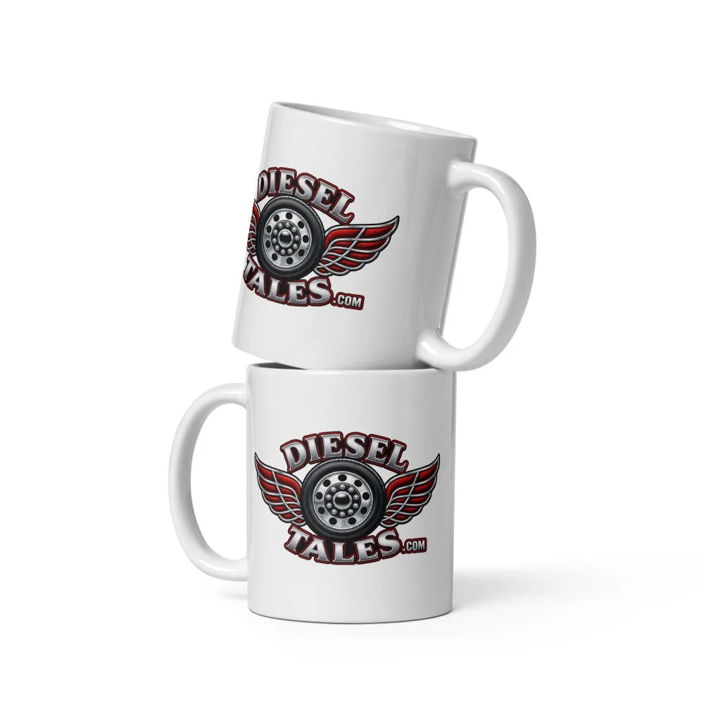Diesel Tales branded coffee mug